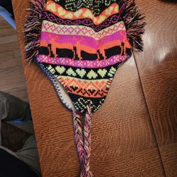 Colorful Wool Trapper Hat