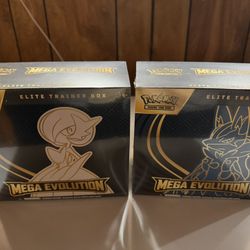 Pokemon Mega Evolution Elite Trainer Box [Mega Lucario And gardevoir] - ME01)