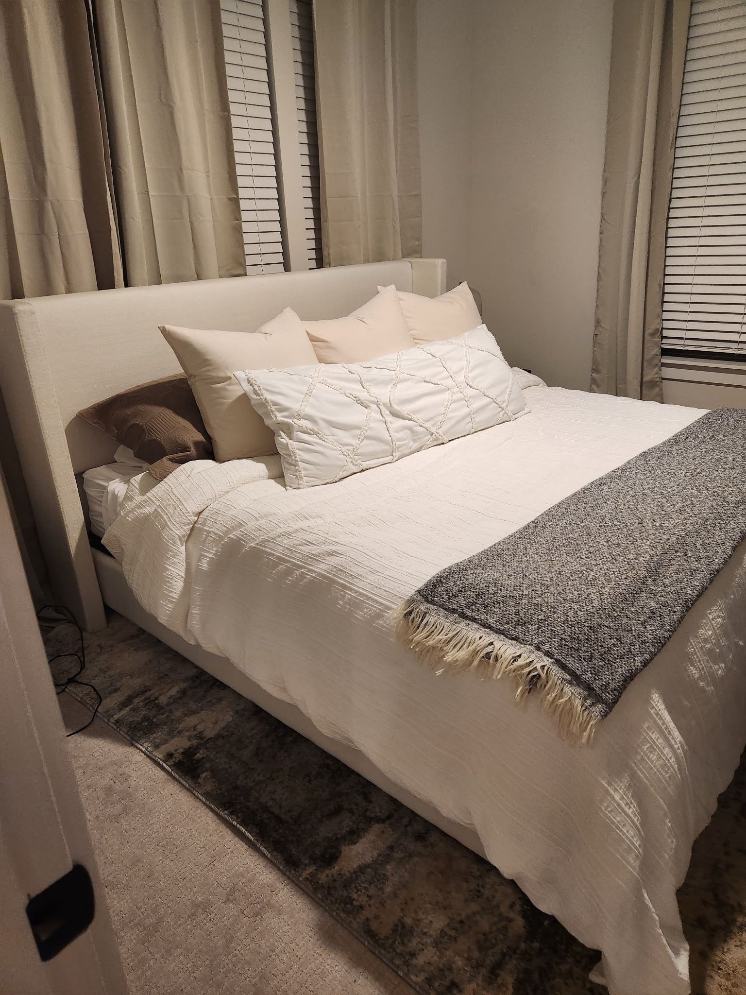 King Bed includes Mattress and Box spring