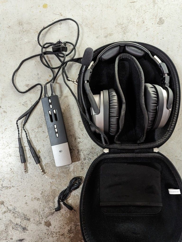 Lightspeed Zulu PFX Dual GA Headset Bluetooth