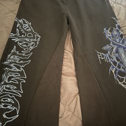 Large Affliction Sweatpants 
