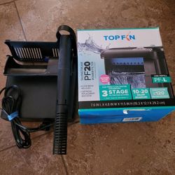 Topfin 10-20gal filter 