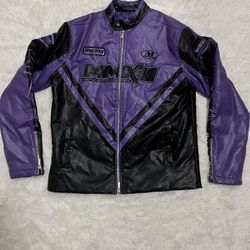 MAN leather jacket 