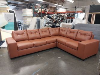 BRAND NEW 11X11FT AND 6X13X6FT SECTIONAL SOFAS , sattle leather, CUSTOM MADE AVAILABLE