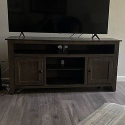 58” TV Stand, Grey
