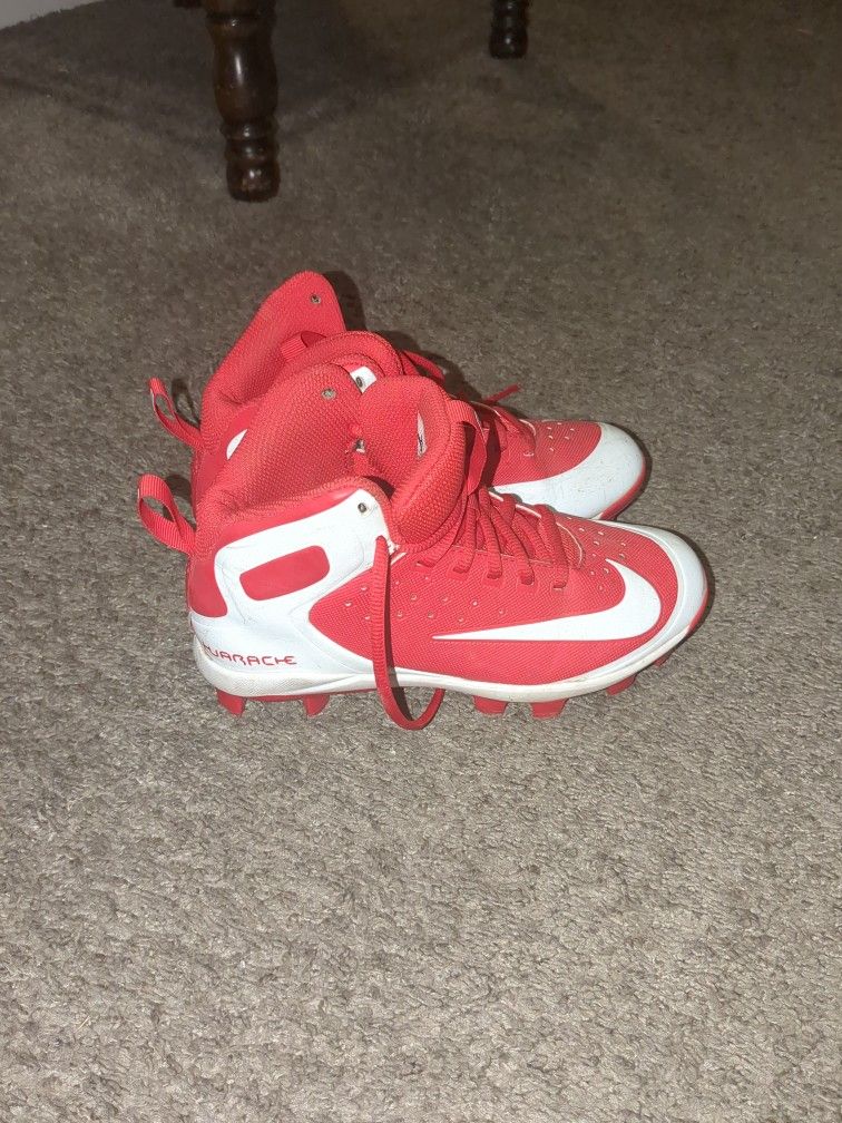 Red Nike Cleats