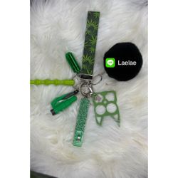 Green Keychain 