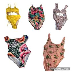 Woman’s one piece swimsuits: each $10
