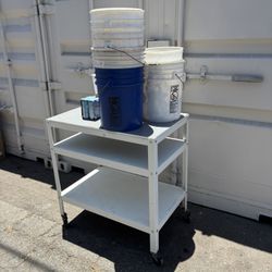 Free Cart And Buckets 
