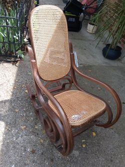 Bent wood rocker