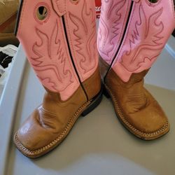Pink Toddler Cowboy Boots