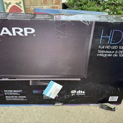 Sharp 32” HDTV With Stand