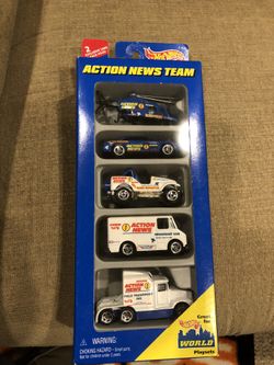 Hot wheels Gift pack action news team