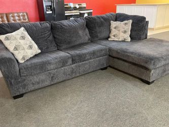 charcoal grey section 