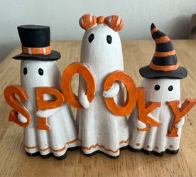 Halloween Spooky Ghost Statue