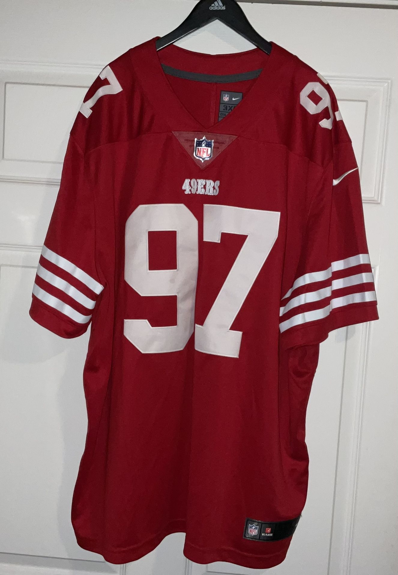 Nick Bosa San Francisco 49ers Jersey Authentic. Purchased at Levis Stadium Vapor Fuse Elite. Adult Men’s Size XXXL