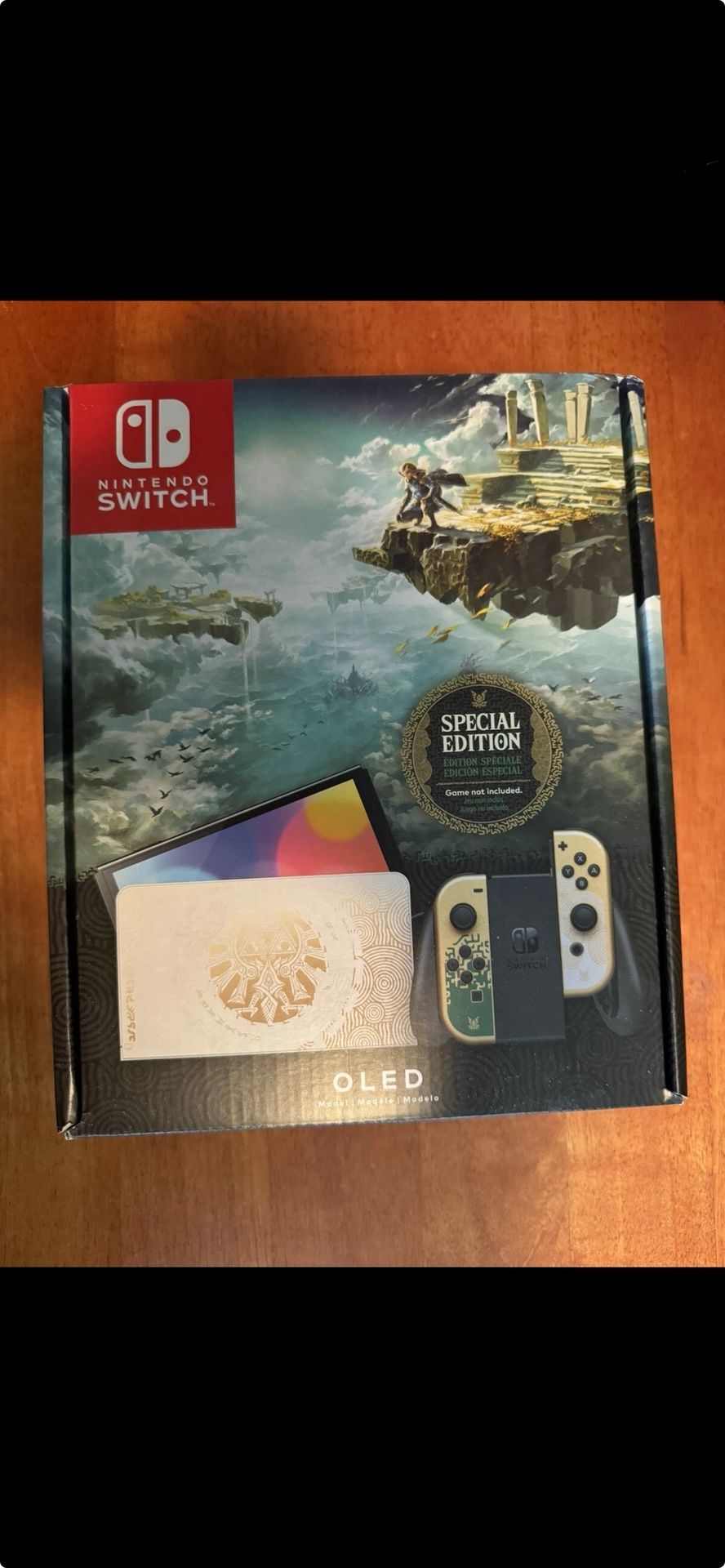 NEW Nintendo OLED Switch Console Legend of Zelda: Tears of the Kingdom Edition