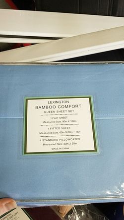 Bamboo sheets