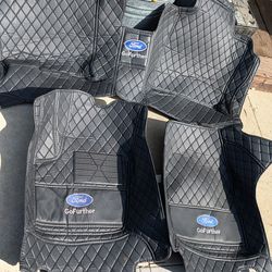 Ford floormats front & rear floor mat carpet protection mats