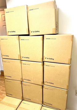 Sonos 8” In-Ceiling Speakers by Sonos and Sonance (Pair) Brand New Sealed Includes Warranty Sonos Architectural by Sonance