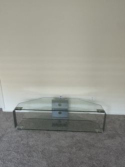 Glass TV Stand