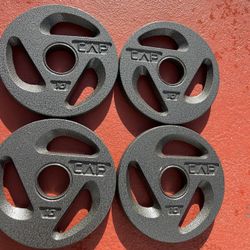 Olympic 2 Inch Gym Plates 10.lbs X 4