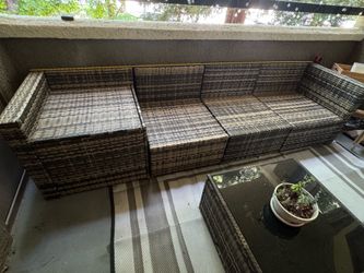 Wicker Patio Set
