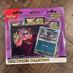2026 Pokémon Mega Evolution Ascended Heroes Gastly Tech Sticker Collection