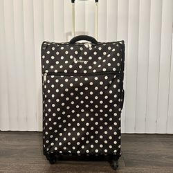 Black And White Polka Dot IT Brand Luggage
