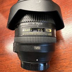 Nikon 24-120 f4 G ED. F Mount
