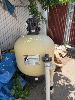 Tangelus High Sand Filter  .For a swimming pool.