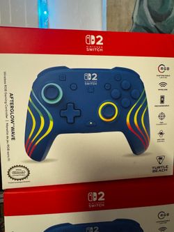 Turtle Beach Afterglow Wave Wireless RGB Game Controller Nintendo Switch 2