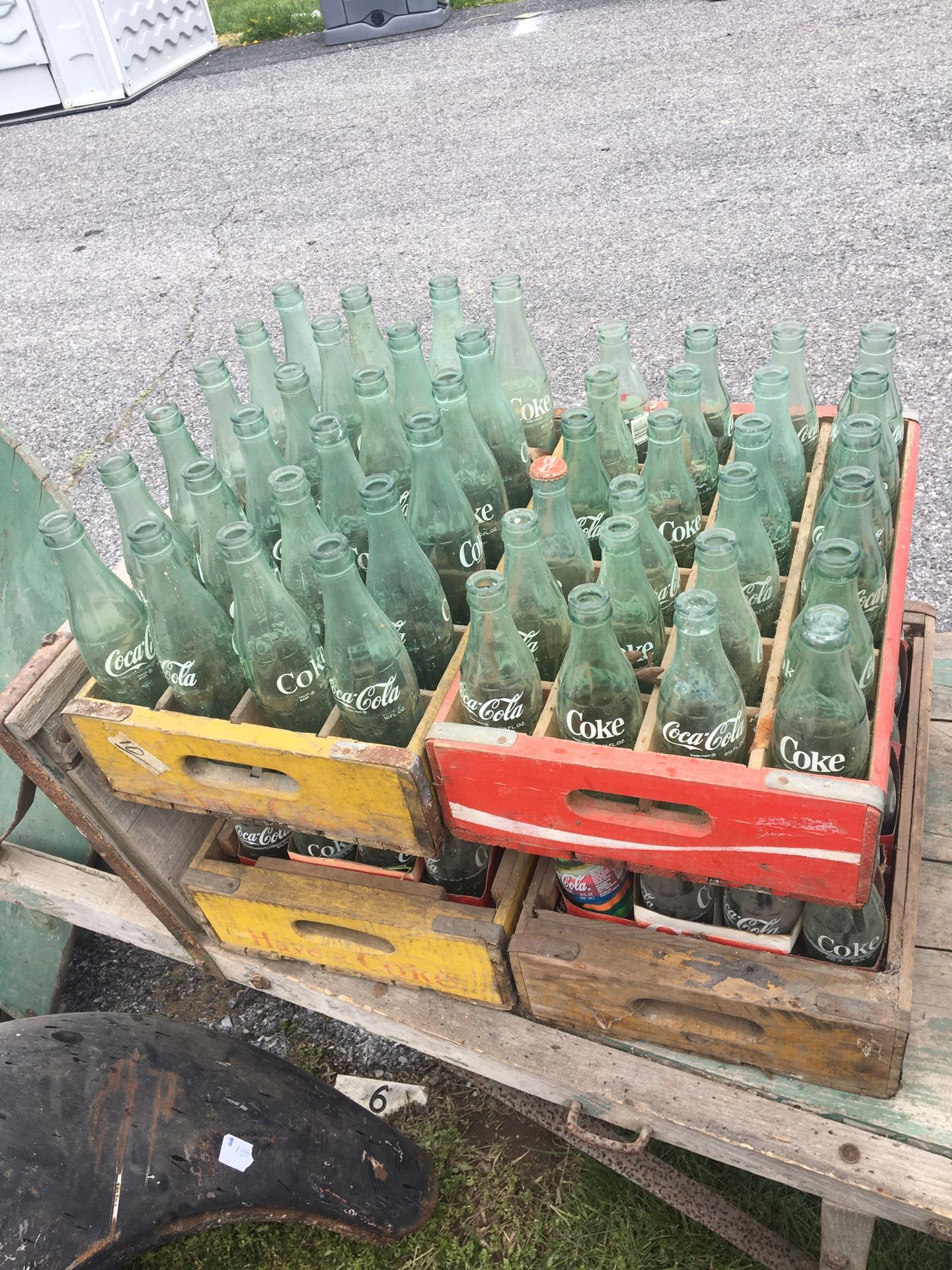 Cases Of Coca Cola Bottles