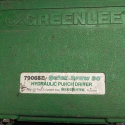 Greenlee Knockout Punch 