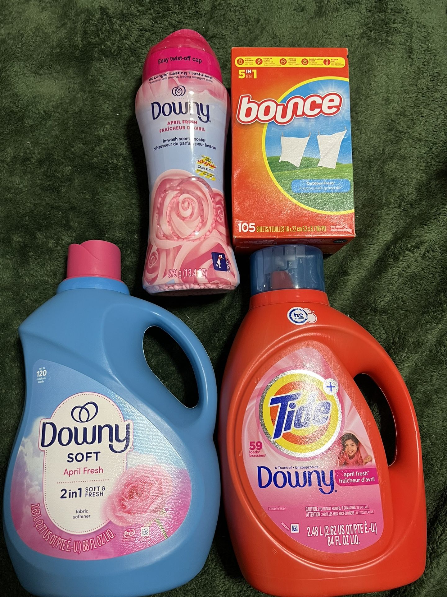 Tide Downy Detergent Bundle