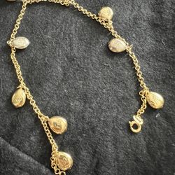 Gold Filled Bracelet And Matching Earrings $15.09 Each