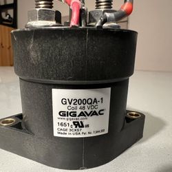 GIGAVAC GV200MA-1 HV Contactor (12-24V Coil)