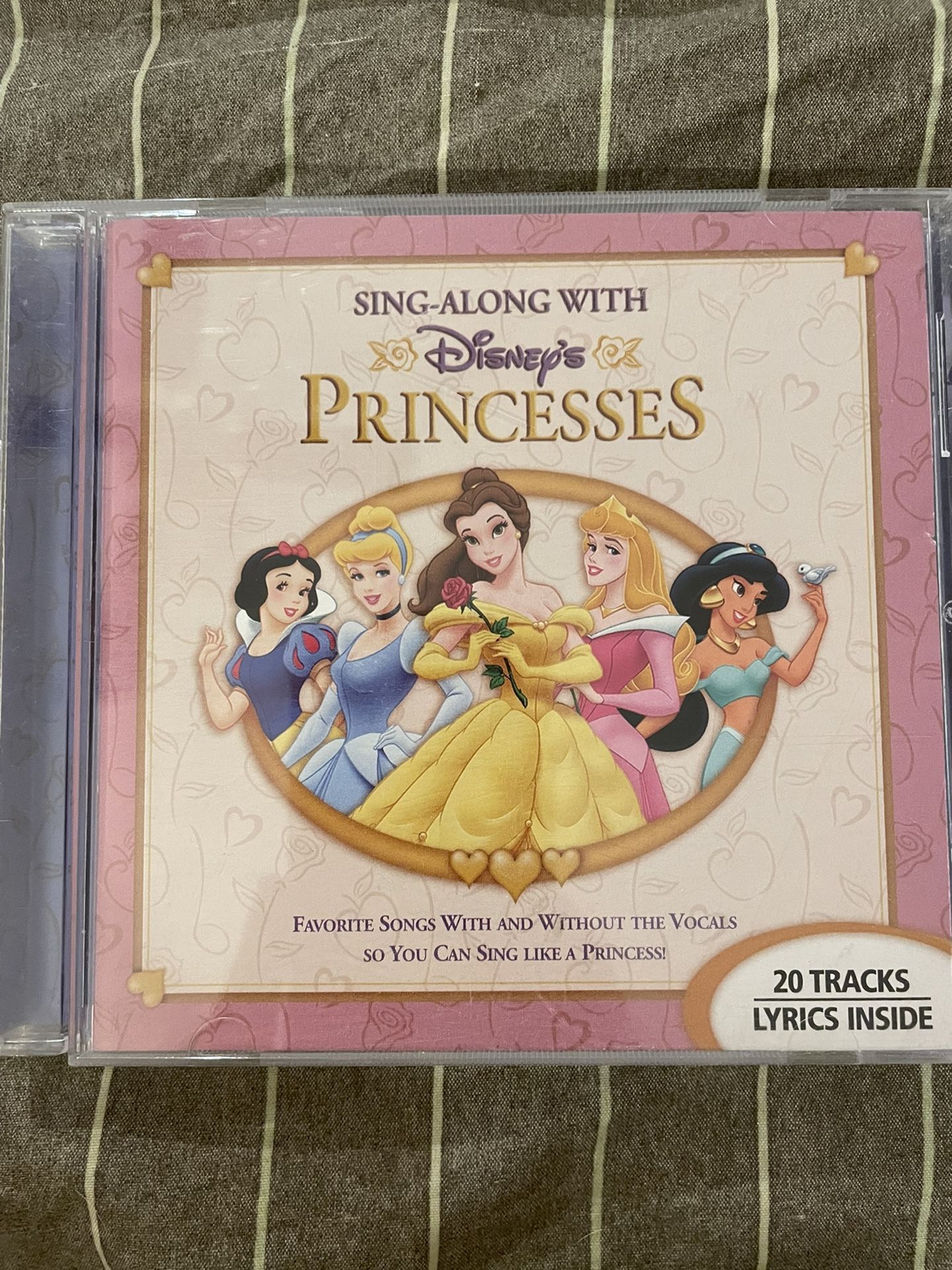 Disney’s SING-ALONG WITH DISNEY’S PRINCESSES (CD)