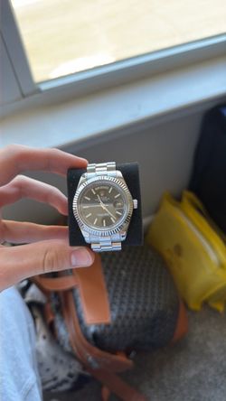 Silver watch