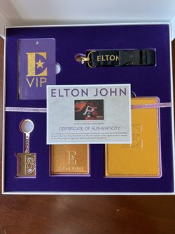 Elton John concert memorabilia