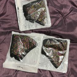 New Bling Rhinestone Face Mask 