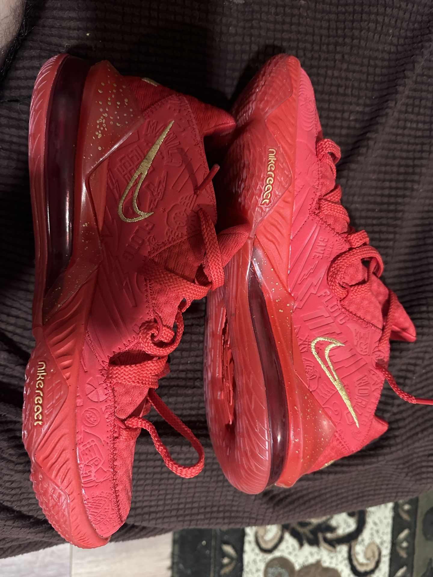 Size Nike Titan X Lebron 17 Low (Agimat)