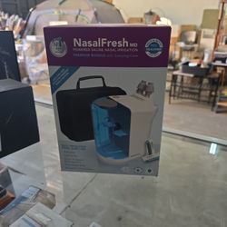 NasalFresh MD Premium Bundle Powered Saline Nasal Irrigation 