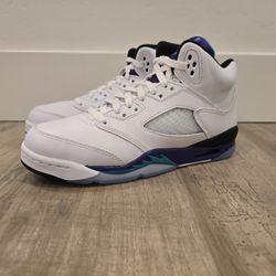 JORDAN RETRO 5 2025 GRAPE GS...BRAND NEW