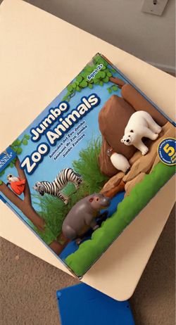 Learning Resources Jumbo Zoo Animals Set
