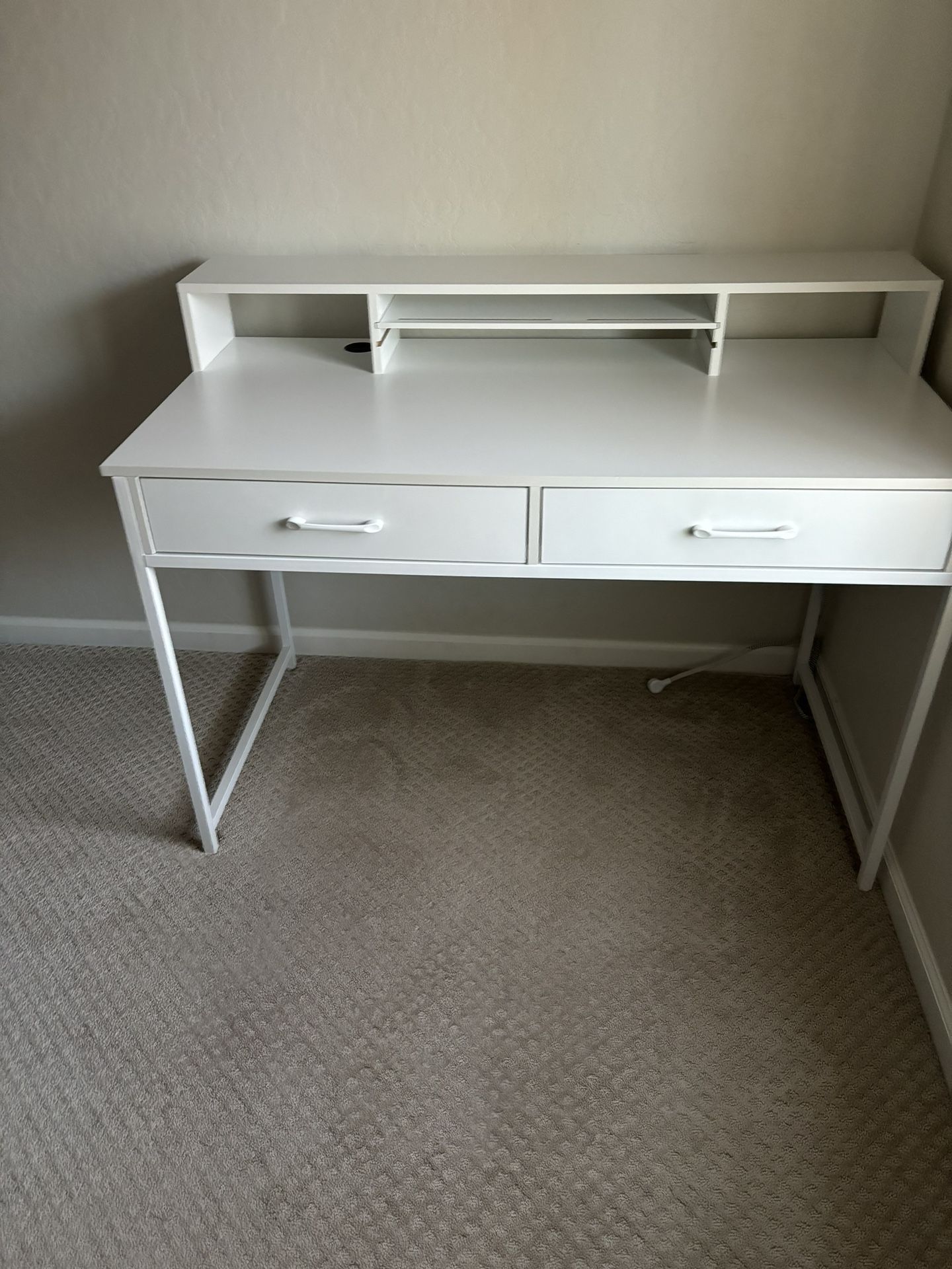 Desk with drawers