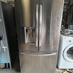 LG Refrigerator Stainless Steel 4 Door 