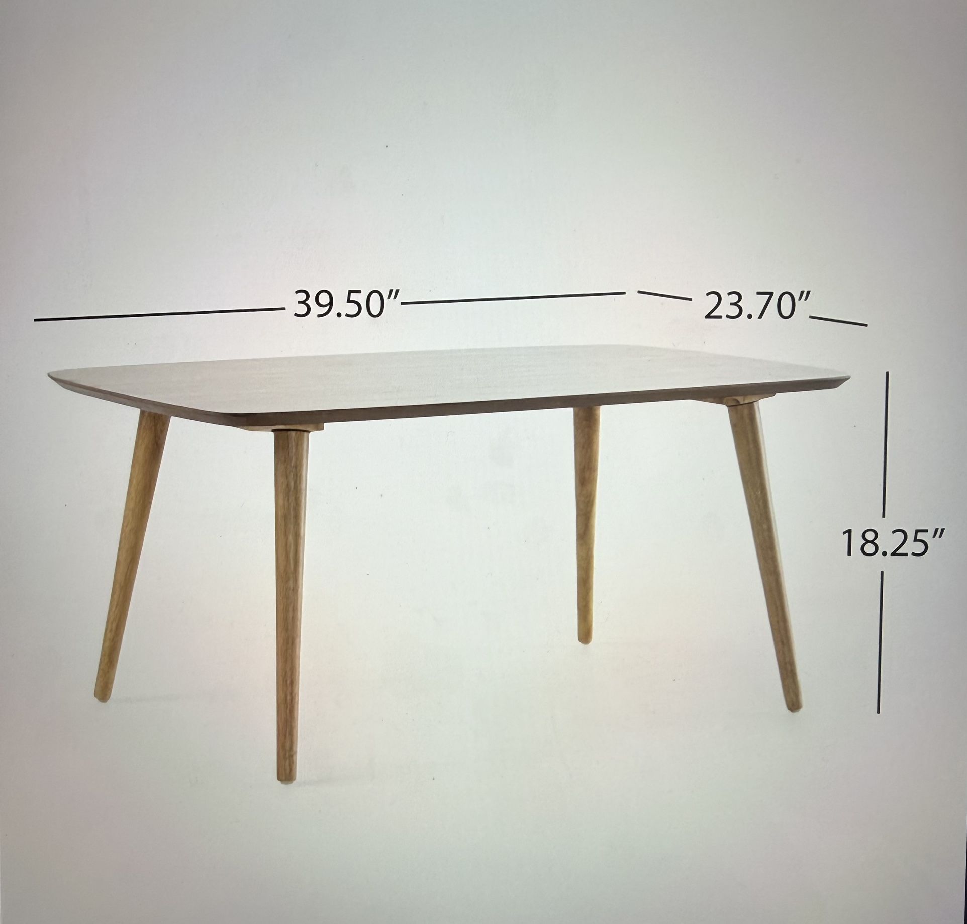 Kamile Solid Wood Coffee Table 