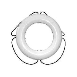 Dock Edge Dolphin Life Ring Buoy 24" White USA 1/Case 55-241-F