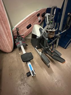 Elliptical and water tower